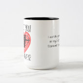 永遠に愛するマグカップ ツートーンマグカップ (中央)