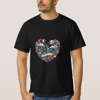 永遠に愛するロマンチックなTシャツ Tシャツ