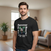 永遠に愛する記憶のハートの写真の悲しみ Tシャツ
