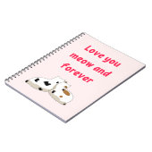 永遠に愛せよ |キャッツピンクのバレンタイン ノートブック (左側)