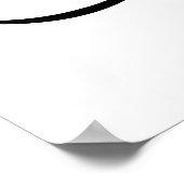 永遠に愛のインフィニティシンボルプリントポスター ポスター (角)