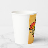 永遠に愛カラフルするハート 紙コップ (右)