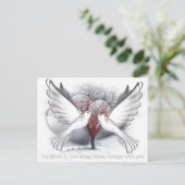 永遠に愛バレンタインのギフトカード シーズンポストカード (スタンド正面)