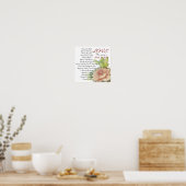 永遠に愛パーソナライズされたするポスタカスタマイズー ポスター (キッチン)