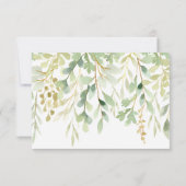 永遠に感謝する |お願い結婚の写真カード サンキューカード (裏面)