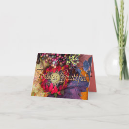 永遠に感謝する カード