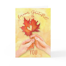 永遠に感謝のカエデ