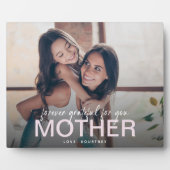 永遠に感謝の母のギフト写真記念Keepsake フォトプラーク (正面)