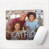 永遠に感謝の父フォトキープサケ マウスパッド (マウス)