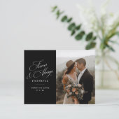 永遠に感謝 ウェディング サンクスカード ポストカード (スタンド正面)