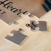 永遠に我々のハートでペット記念記念キープサケ写真 ジグソーパズル (側面)