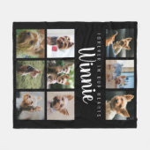 永遠に我々のハートでペット記念記念キープサケ フリースブランケット (正面(横))