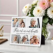 永遠に我々のハートで写真コラージュ記念広場 フォトプラーク