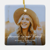 永遠に我々のハートで2-Photo記念碑 セラミックオーナメント (正面)