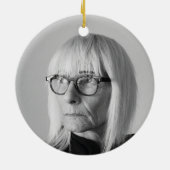 「永遠に我々のハートに」カスタム写真追悼碑 セラミックオーナメント (裏面)