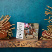 永遠に我々のハートパーソナライズされた馬記念碑 フォトプラーク