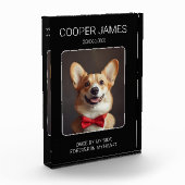 永遠に我々のハートペットロス記念記念キープサケ フォトブロック (左)