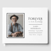 永遠に我々のハート写真記念 ゲストブック (正面)