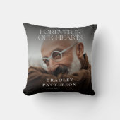 永遠に我々のハート写真追悼トリビュート クッション (正面)