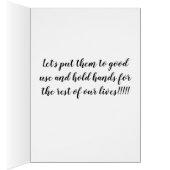 ***永遠に手を握ろう***愛するカード (内側 (右))