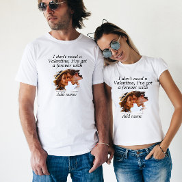 永遠に持っているバレンタインは得要らない トライブレンドＴシャツ