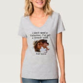 永遠に持っているバレンタインは得要らない Tシャツ (正面)