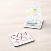 永遠に時間の中でハート コースター (右側)