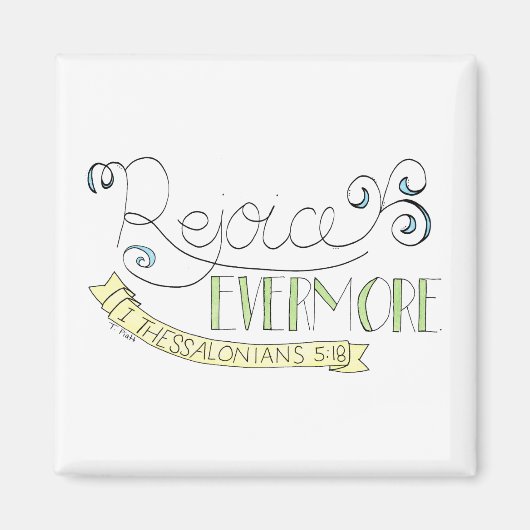 永遠に楽しむ マグネット (正面)