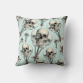 永遠に甘いスカルの棒つきキャンデー クッション (裏面)