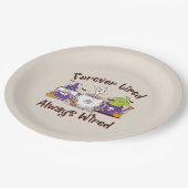 永遠に疲れて、常に有線 ペーパープレート (アングル)