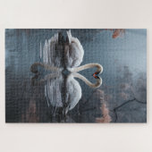 永遠に白鳥が集まる ジグソーパズル (横)