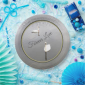 永遠に白鳥を愛する ペーパープレート (パーティー)