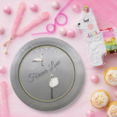 永遠に白鳥を愛する ペーパープレート (パーティー)