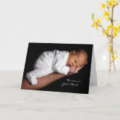 永遠に神の手に(新生児) カード (黄色い花)