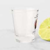 永遠に私たちのハートでフォトショットグラスを起こす ショットグラス (左)