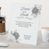 永遠に私たちのハートでメモリアルの名結婚前 台座サイン (インサイチュ)