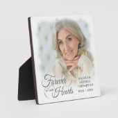 永遠に私たちのハートでメモリアル2 Photo Silver Gray フォトプラーク (正面)