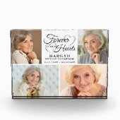 永遠に私たちのハートでメモリアル4写真記念 フォトブロック (正面)