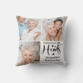 永遠に私たちのハートで3 Photo Collage Memorial クッション (裏面)