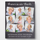 永遠に私たちのハートで9フォトコラージュ記念 フォトプラーク (正面)