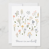 永遠に私たちのハートの悲しみと損失に同情カード シーズンカード (正面)