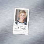 永遠に私たちのハートの葬儀の賛辞 マグネット名刺 (インサイチュ)