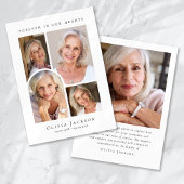 永遠に私たちのハートアーチ葬儀悔やみや弔慰 サンキューカード