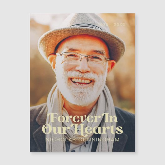 永遠に私たちのハートエレガント写真記念 (正面)