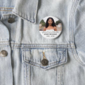 永遠に私たちのハートカスタム写真記念マグネット 缶バッジ (インサイチュ)