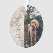 永遠に私たちのハートクリスマスフォト オーナメント (正面)