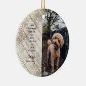 永遠に私たちのハートクリスマスフォト セラミックオーナメント (右)