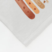 永遠に私たちのハートパーソナライズされたドッグ記念碑 フリースブランケット (角)