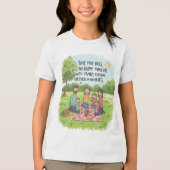 永遠に私たちのハートファミリーティー トライブレンドＴシャツ (正面)