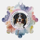 永遠に私たちのハートペット紙オーナメントカード オーナメントカード (正面)